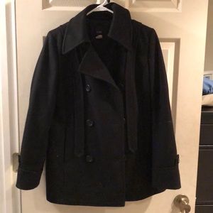 J Crew wool pea coat.